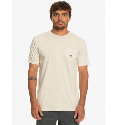 CAMISETA LISA CON BOLSILLO QUIKSILVER ADULTO