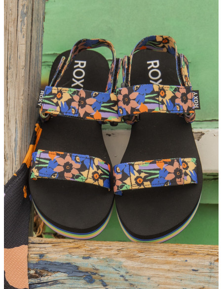 SANDALIA DE CINTAS ROXY MUJER