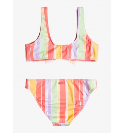 BIKINI NIÑA ROXY MULTICOLOR