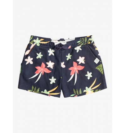 SHORT CON ESTAMPADO DE FLORES ROXY NIÑA