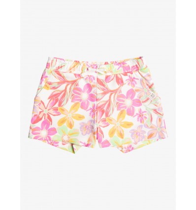SHORT ROXY PARA NIÑA ESTAMPADO FLORAL