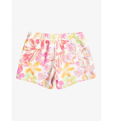 SHORT ROXY PARA NIÑA ESTAMPADO FLORAL