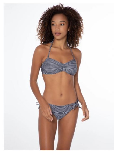 BIKINI A RAYAS PROTEST MUJER