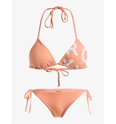 BIKINI TRIANGULAR ROXY NARANJA