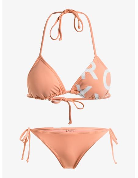 BIKINI TRIANGULAR ROXY NARANJA