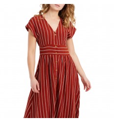 VESTIDO LARGO PROTEST MUJER