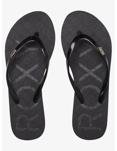 CHANCLA DEDO CON BRILLANTINA ROXY MUJER
