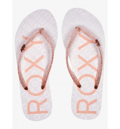 CHANCLA DEDO CON BRILLANTINA ROXY MUJER