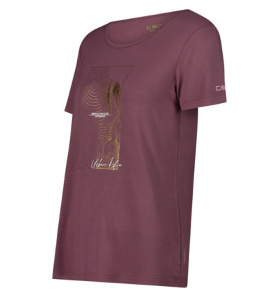 CAMISETA FIBRA DE BAMBÚ CMP MUJER