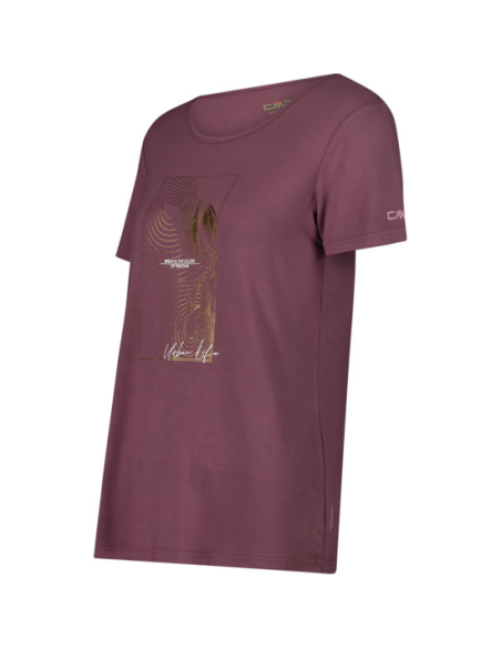 CAMISETA FIBRA DE BAMBÚ CMP MUJER