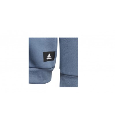 SUDADERA ABIERTA FUTURE ICONS DE 3 RAYAS NÑO AZUL ADIDAS