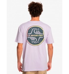 CAMISETA LILA QUIKSILVER SR LOGO ESPALDA 2