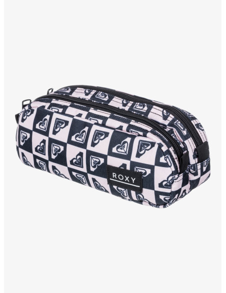 ESTUCHE DOBLE ROXY LOGO
