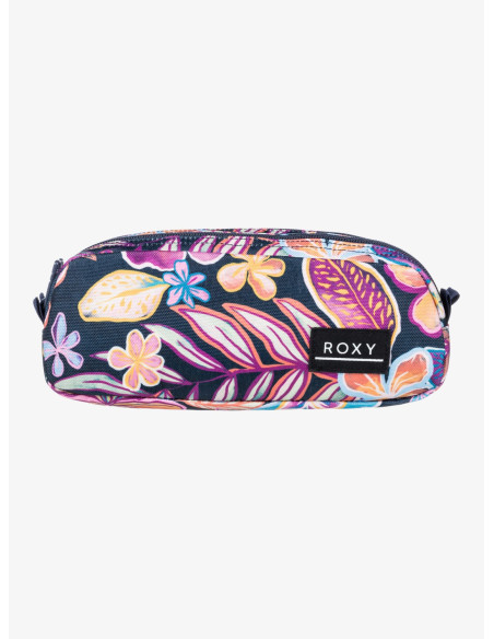 ESTUCHE DOBLE ROXY FLORES