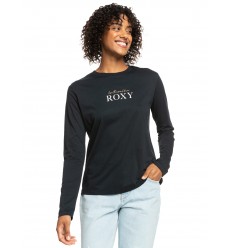 CAMISETA MANGA LARGA BASICA ROXY MUJER
