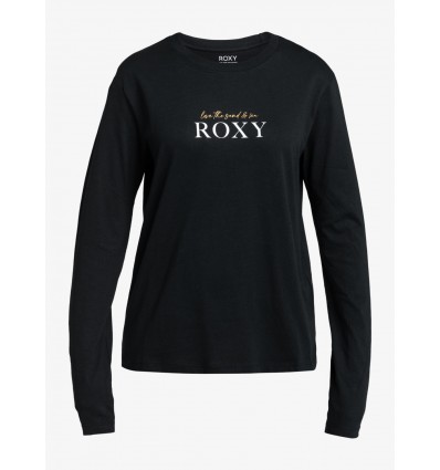 CAMISETA MANGA LARGA BASICA ROXY MUJER