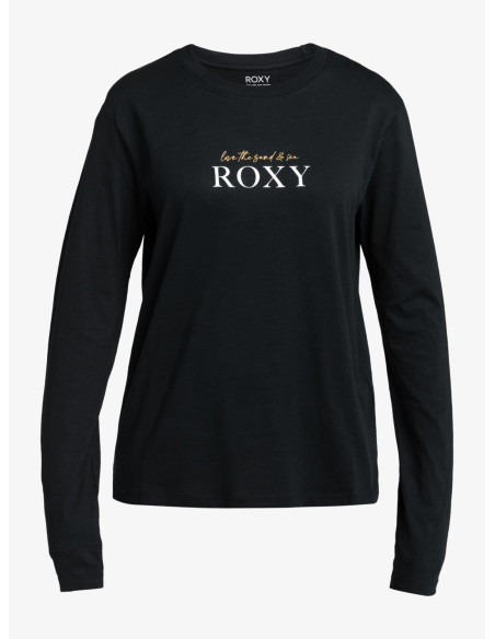 CAMISETA MANGA LARGA BASICA ROXY MUJER