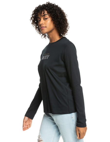 CAMISETA MANGA LARGA BASICA ROXY MUJER