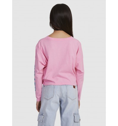 CAMISETA CORTA MANGA LARGA ROXY NIÑA