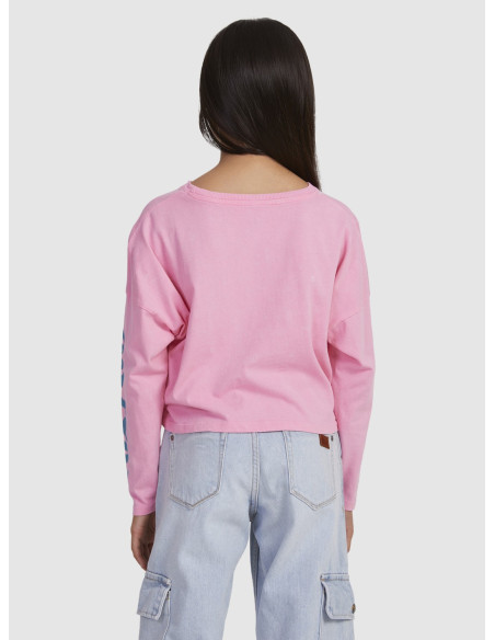 CAMISETA CORTA MANGA LARGA ROXY NIÑA