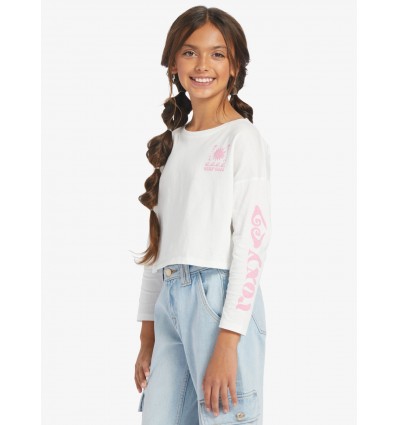 CAMISETA CORTA MANGA LARGA ROXY NIÑA