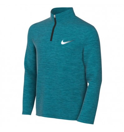POLO MEDIA CREMALLERA NIKE DRI-FIT POLY