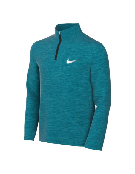 POLO MEDIA CREMALLERA NIKE DRI-FIT POLY