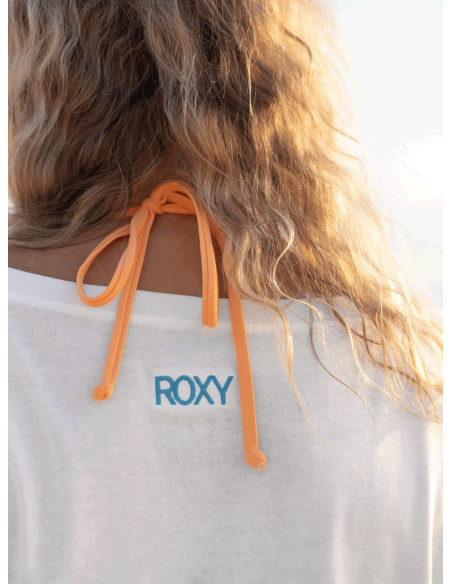 CAMISETA CUELLO PICO ROXY LIFE LOVE MUJER