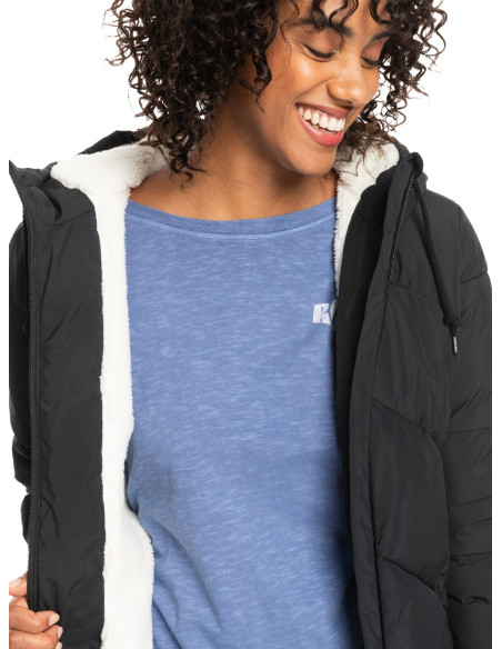 ABRIGO IMPERMEABLE BETTER WEATHER ROXY VERDE