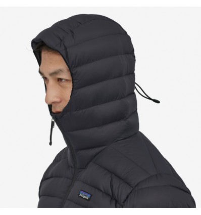 PLUMÍFERO NEGRO SWEATER HOODY PATAGONIA HOMBRE