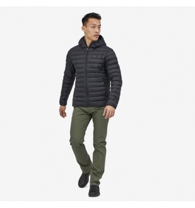 PLUMÍFERO NEGRO SWEATER HOODY PATAGONIA HOMBRE