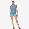 CAMISETA M.C PATAGONIA MUJER AZUL