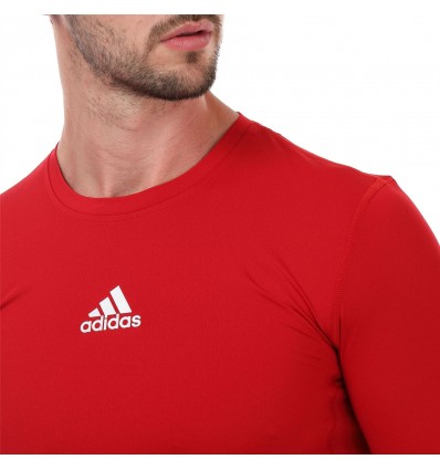 CAMISETA ADIDAS TECHFIT COLD.RDY TÉCNICA ROJA
