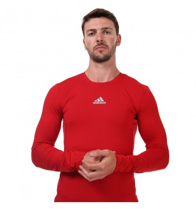 CAMISETA ADIDAS TECHFIT COLD.RDY TÉCNICA ROJA