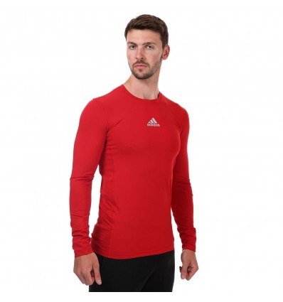 CAMISETA ADIDAS TECHFIT COLD.RDY TÉCNICA ROJA