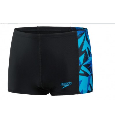 BAÑADOR AQUASHORT HYPER BOOM SPEEDO NGR/AZL