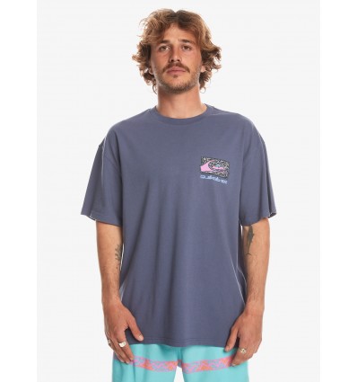 CAMISETA QUIKSILVER M.C SPIN CYCLE MORADO