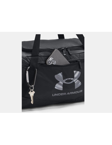 BOLSA DEPORTE PLEGABLE NEGRO UNDER ARMOUR HUSTLE 5.0 XS