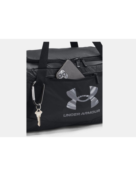 BOLSA DEPORTE PLEGABLE NEGRO UNDER ARMOUR HUSTLE 5.0 XS