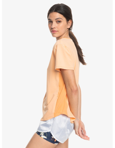 CAMISETA ROXY M.C PURE PURSUIT NARANJA