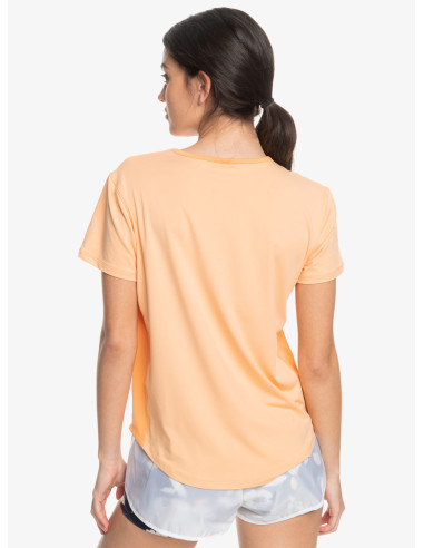CAMISETA ROXY M.C PURE PURSUIT NARANJA
