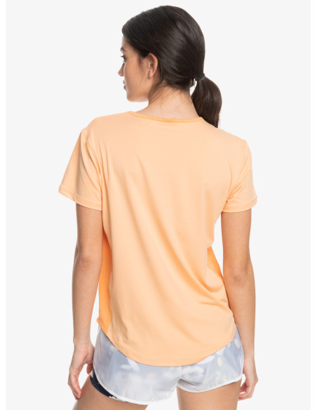 CAMISETA ROXY M.C PURE PURSUIT NARANJA