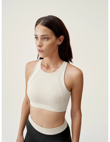 TOP BORN FIORELLA REVERSIBLE NGR/BG