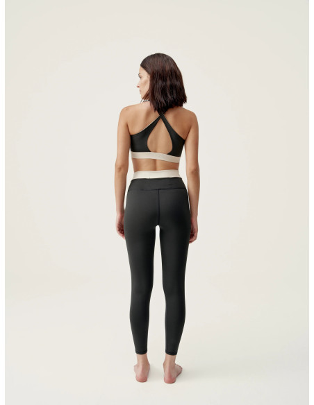 TOP BORN FIORELLA REVERSIBLE NGR/BG