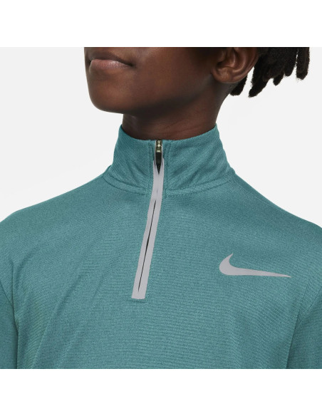 POLO MEDIA CREMALLERA NIKE DRI-FIT POLY JUNIOR