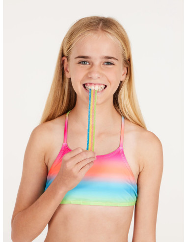 PROTEST PRTJONOI JR BIKINI TIPO BRALETTE DE RAYAS