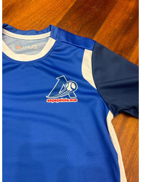 CAMISETA JUEGO ASPE 2024 AZUL JUNIOR