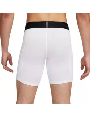 SHORT NIKE PRO DRI-FIT BLANCO