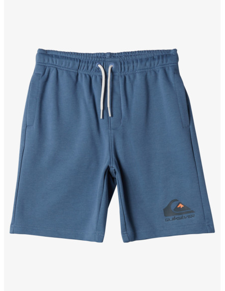 BERMUDA EASY DAY ALGODÓN QUIKSILVER LOGO AZUL