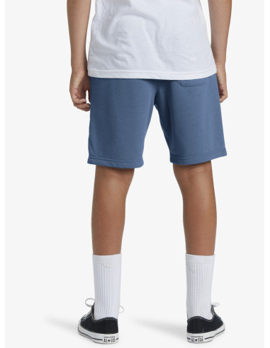 BERMUDA EASY DAY ALGODÓN QUIKSILVER LOGO AZUL